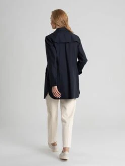 Schneiders Tussenmantel "Regina" Donkerblauw -Gstar Kleding Winkel schneiders tussenmantel regina donkerblauw 1