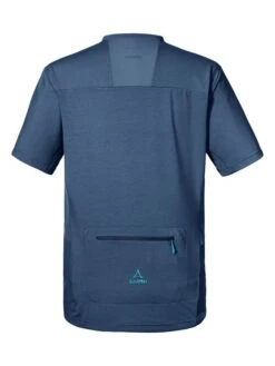 Schöffel Fietsshirt "Alpe Adria" Donkerblauw -Gstar Kleding Winkel schoffel fietsshirt alpe adria donkerblauw 1
