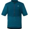 Schöffel Fietsshirt "Montalcino" Petrol -Gstar Kleding Winkel schoffel fietsshirt montalcino petrol