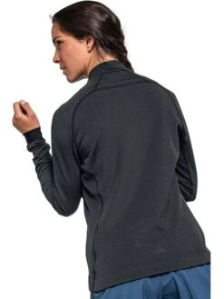 Schöffel Fleece Trui "Dirt Track" Zwart -Gstar Kleding Winkel schoffel fleece trui dirt track zwart 1