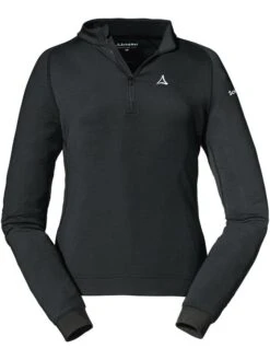 Schöffel Fleece Trui "Dirt Track" Zwart -Gstar Kleding Winkel schoffel fleece trui dirt track zwart 3