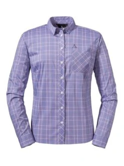 Schöffel Functionele Blouse "Burgspitz" Paars -Gstar Kleding Winkel schoffel functionele blouse burgspitz paars 3