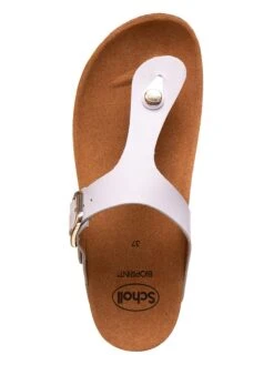 Scholl Leren Teenslippers "Ilary" Lila -Gstar Kleding Winkel scholl leren teenslippers ilary lila 3