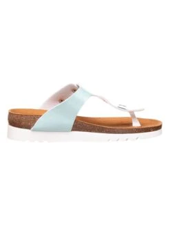 Scholl Teenslippers "Boa Vista Up" Turquoise -Gstar Kleding Winkel scholl teenslippers boa vista up turquoise 1