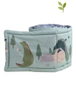 Sebra Stootkussen "Dragon Tales" Blauw - (L)360 X (B)26 Cm