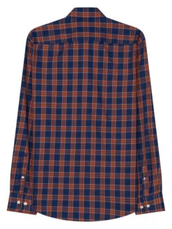 Seidensticker Blouse - Regular Fit - Blauw/oranje -Gstar Kleding Winkel seidensticker blouse regular fit blauw oranje 1