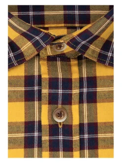 Seidensticker Blouse - Regular Fit - Geel/donkerblauw -Gstar Kleding Winkel seidensticker blouse regular fit geel donkerblauw 4