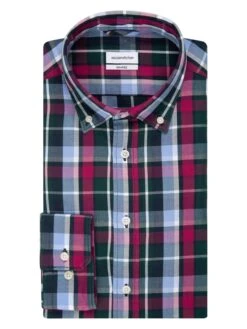 Seidensticker Blouse - Shaped Fit - Groen/roze -Gstar Kleding Winkel seidensticker blouse shaped fit groen roze 3