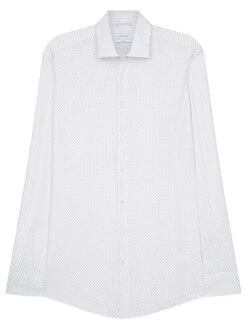 Seidensticker Blouse - Slim Fit - Wit/blauw -Gstar Kleding Winkel seidensticker blouse slim fit wit blauw 1