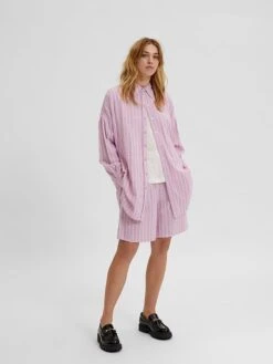 Selected Femme Blouse "Helina" Lichtroze -Gstar Kleding Winkel selected femme blouse helina lichtroze 2