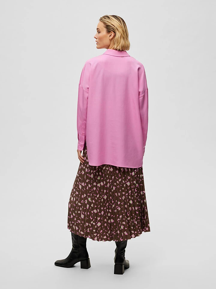 Selected Femme Blouse "Sanni" Roze 6 Selected Femme Blouse "Sanni" Roze - Afbeelding 4