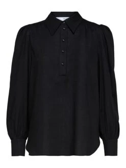 Selected Femme Blouse "Viva" Zwart