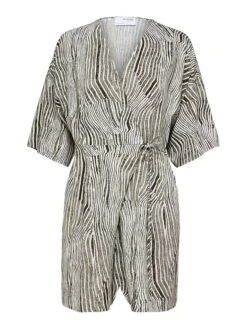 Selected Femme Jumpsuit Taupe