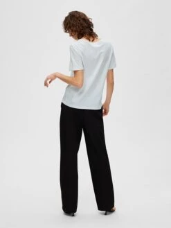 Selected Femme Shirt "Essential" Wit -Gstar Kleding Winkel selected femme shirt essential wit 2