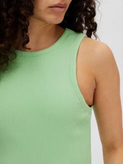 Selected Femme Top "Anna" Groen -Gstar Kleding Winkel selected femme top anna groen 3