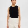 Selected Femme Top "Lydia" Zwart -Gstar Kleding Winkel selected femme top lydia zwart