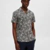 Selected Homme Blouse "Crazy" - Slim Fit - Grijs