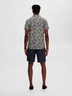 Selected Homme Blouse "Crazy" - Slim Fit - Grijs 8 Selected Homme Blouse "Crazy" - Slim Fit - Grijs -Gstar Kleding Winkel selected homme blouse crazy slim fit grijs 2