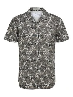 Selected Homme Blouse "Crazy" - Slim Fit - Grijs 9 Selected Homme Blouse "Crazy" - Slim Fit - Grijs -Gstar Kleding Winkel selected homme blouse crazy slim fit grijs 3