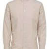 Selected Homme Blouse "Regnew" - Regular Fit - Beige -Gstar Kleding Winkel selected homme blouse regnew regular fit beige