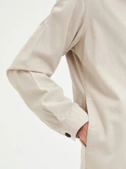 Selected Homme Blousejas "Loosblas" Crème -Gstar Kleding Winkel selected homme blousejas loosblas creme 4