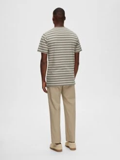 Selected Homme Shirt "Ricky" Beige/grijs -Gstar Kleding Winkel selected homme shirt ricky beige grijs 2