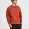Selected Homme Sweatshirt "Karl" Roodbruin