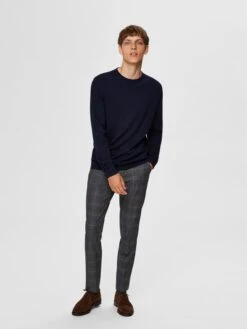 Selected Homme Trui "Berg" Donkerblauw -Gstar Kleding Winkel selected homme trui berg donkerblauw 2