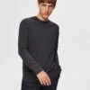 Selected Homme Trui "Berg" Grijs -Gstar Kleding Winkel selected homme trui berg grijs