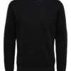 Selected Homme Trui "Berg" Zwart -Gstar Kleding Winkel selected homme trui berg zwart