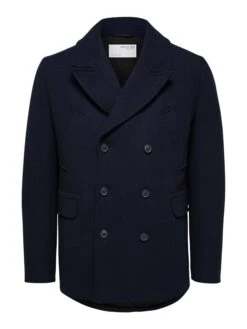 Selected Homme Tussenjas "Karl" Donkerblauw