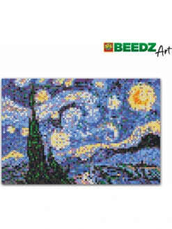 SES Strijkkralenset "Van Gogh - Sterrennacht" - Vanaf 8 Jaar -Gstar Kleding Winkel ses strijkkralenset van gogh sterrennacht vanaf 8 jaar 1