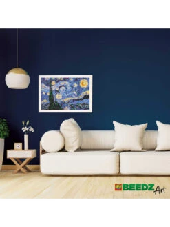 SES Strijkkralenset "Van Gogh - Sterrennacht" - Vanaf 8 Jaar -Gstar Kleding Winkel ses strijkkralenset van gogh sterrennacht vanaf 8 jaar 3