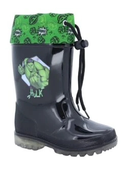 Silver Rubberlaarzen Zwart/groen