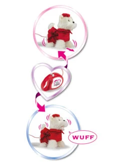 SIMBA Knuffeldier "Poshi" Afstandsbestuurbaar Met Snoer - Vanaf 3 Jaar -Gstar Kleding Winkel simba knuffeldier poshi afstandsbestuurbaar met snoer vanaf 3 jaar 3