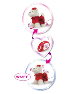 SIMBA Knuffeldier "Poshi" Afstandsbestuurbaar Met Snoer - Vanaf 3 Jaar -Gstar Kleding Winkel simba knuffeldier poshi afstandsbestuurbaar met snoer vanaf 3 jaar 5