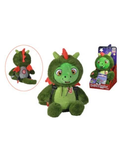 SIMBA Pluchen Figuur "WunschOnauten Rico De Draak" - Vanaf 3 Jaar - (H)30 Cm