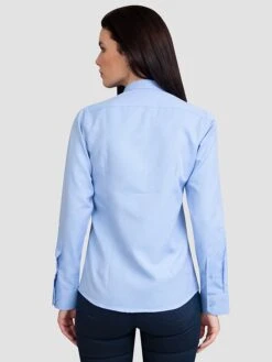 Blouse "Lola" Lichtblauw -Gstar Kleding Winkel sir raymond tailor blouse lola lichtblauw 3