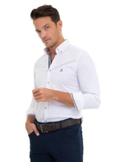 Blouse "Risor" Wit -Gstar Kleding Winkel sir raymond tailor blouse risor wit 1