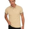 Poloshirt "T06" Beige -Gstar Kleding Winkel sir raymond tailor poloshirt t06 beige