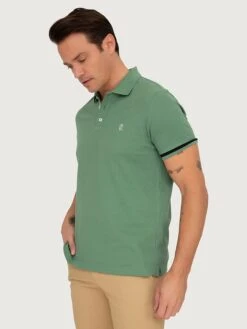 Poloshirt "T06" Groen -Gstar Kleding Winkel sir raymond tailor poloshirt t06 groen 1