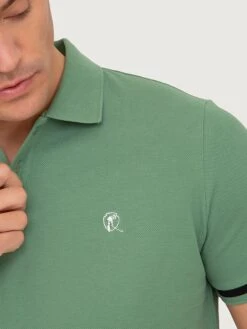 Poloshirt "T06" Groen -Gstar Kleding Winkel sir raymond tailor poloshirt t06 groen 2