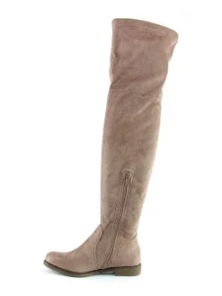 Over-the-kneelaarzen Beige -Gstar Kleding Winkel sixth sens over the kneelaarzen beige 2