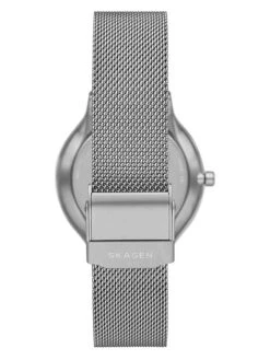 Skagen Kwartshorloge "Freja" Zilverkleurig/donkerblauw -Gstar Kleding Winkel skagen kwartshorloge freja zilverkleurig donkerblauw 1