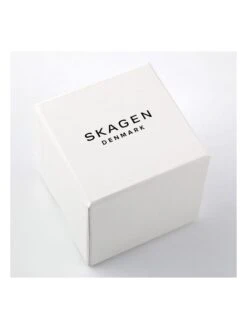 Skagen Kwartshorloge "Freja" Zilverkleurig/donkerblauw -Gstar Kleding Winkel skagen kwartshorloge freja zilverkleurig donkerblauw 4