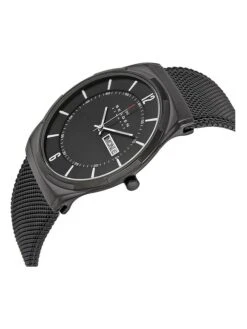 Skagen Kwartshorloge "Melbye" Zwart -Gstar Kleding Winkel skagen kwartshorloge melbye zwart 4