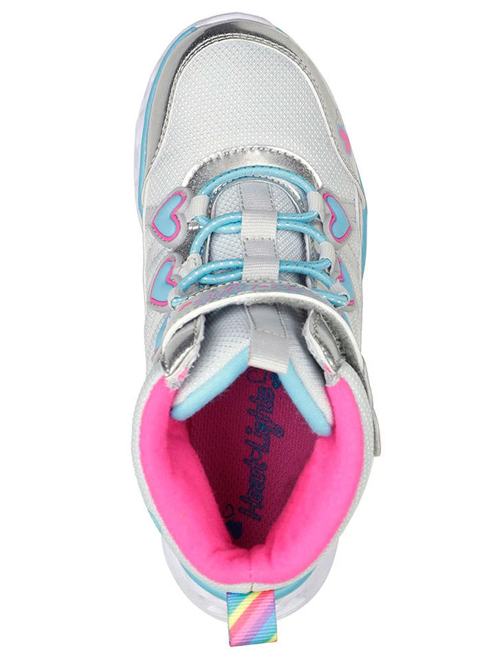 Skechers Boots "Heart Lights" Zilverkleurig 6 Skechers Boots "Heart Lights" Zilverkleurig - Afbeelding 4