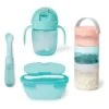 Skip Hop 4-delige Set: Containers Voor Babyvoedsel Turquoise/lichtroze -Gstar Kleding Winkel skip hop 4 delige set containers voor babyvoedsel turquoise lichtroze