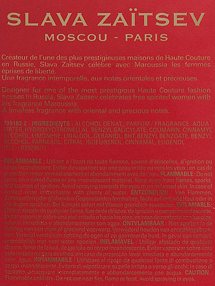 Maroussia - Eau De Toilette, 100 Ml 5 Maroussia - Eau De Toilette, 100 Ml - Afbeelding 3