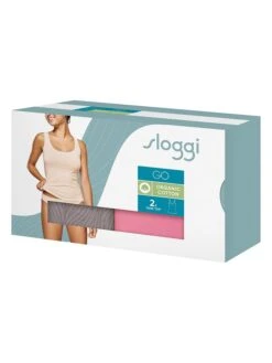 Sloggi 2-delige Set: Hemdjes Roze/grijs -Gstar Kleding Winkel sloggi 2 delige set hemdjes roze grijs 6